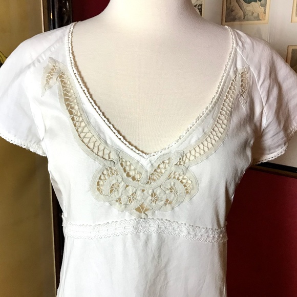 White Noa Noa English Tea Dress - Picture 2 of 7